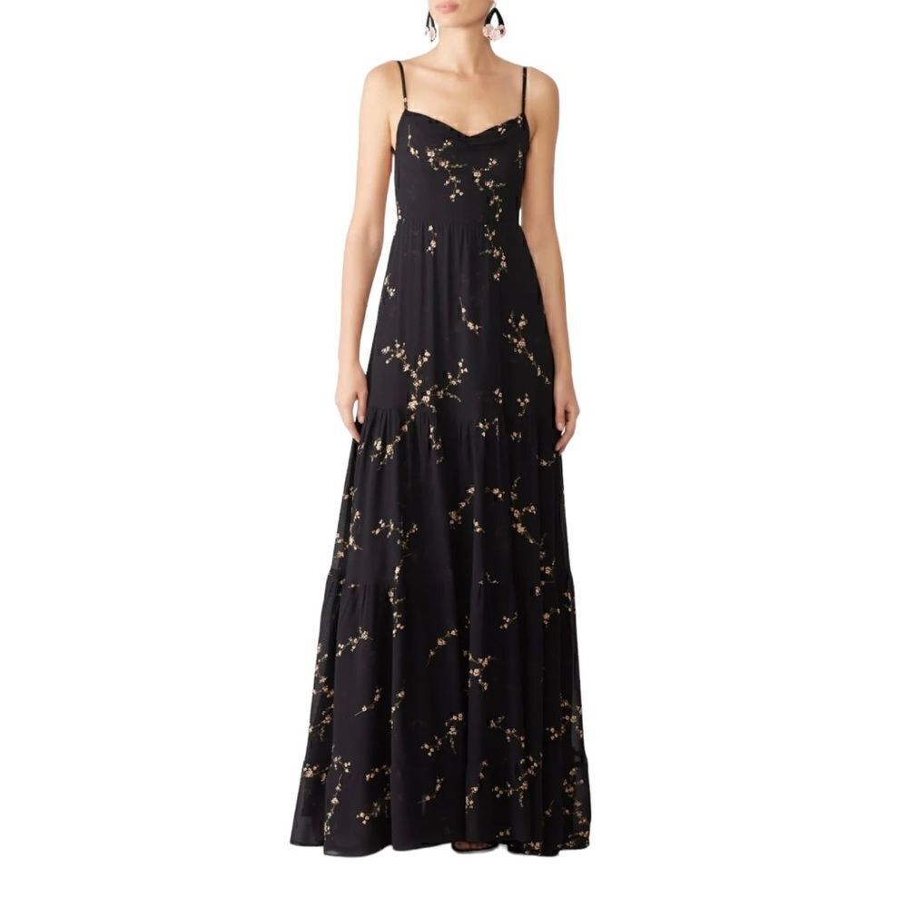 Reformation Wildflower Fiji Dress Size 2 - Picture 5 of 10